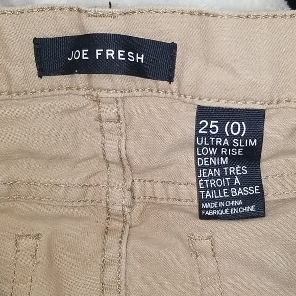 Joe Fresh Beige Low Rise Skinny Jean 🥥 - Picture 4 of 4